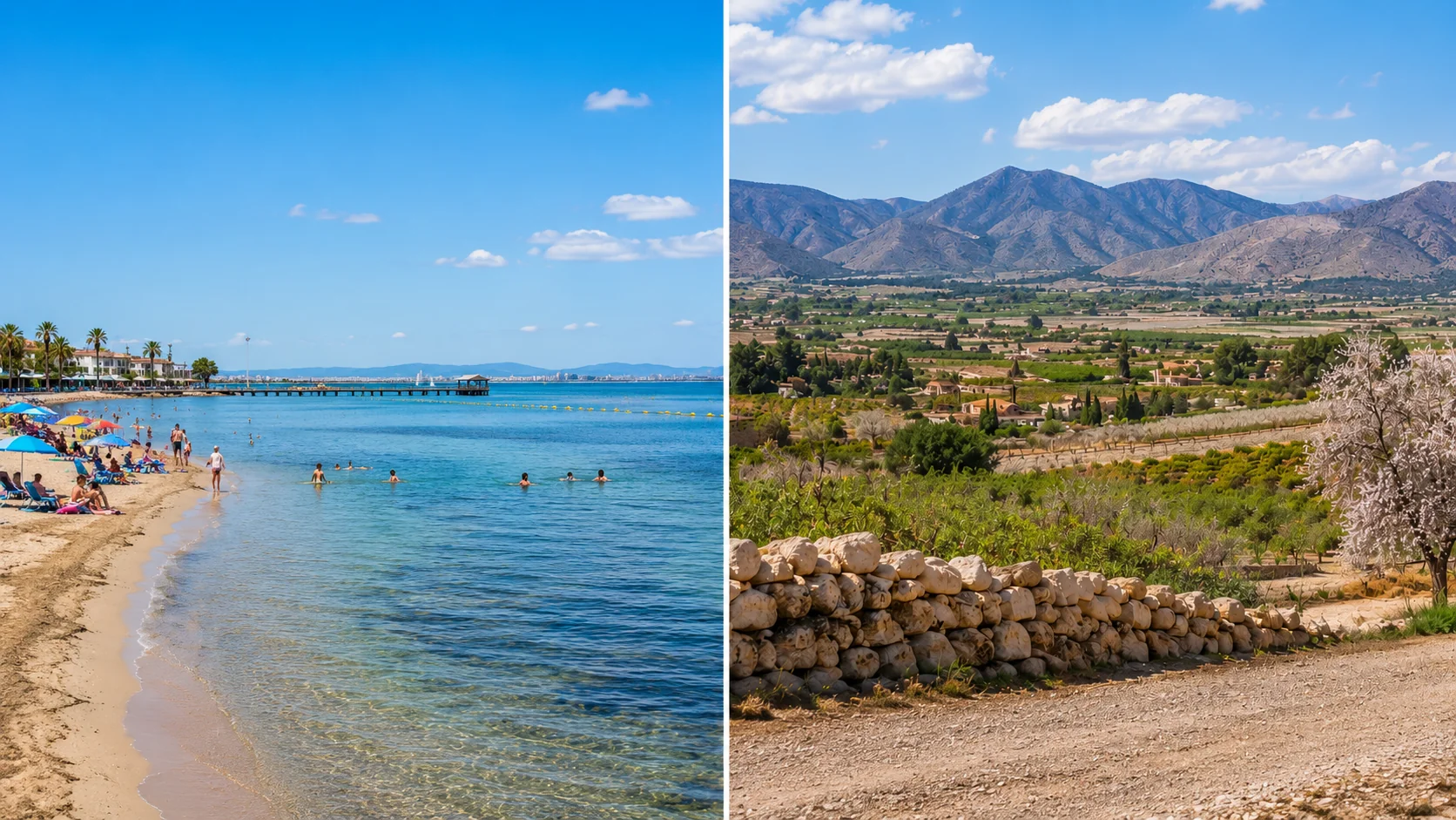 Van kust naar binnenland — twee landschappen van de Costa Blanca